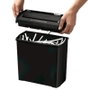 Fellowes P-25S Destructora de papel con corte en tiras, 11L, Negro/Gris